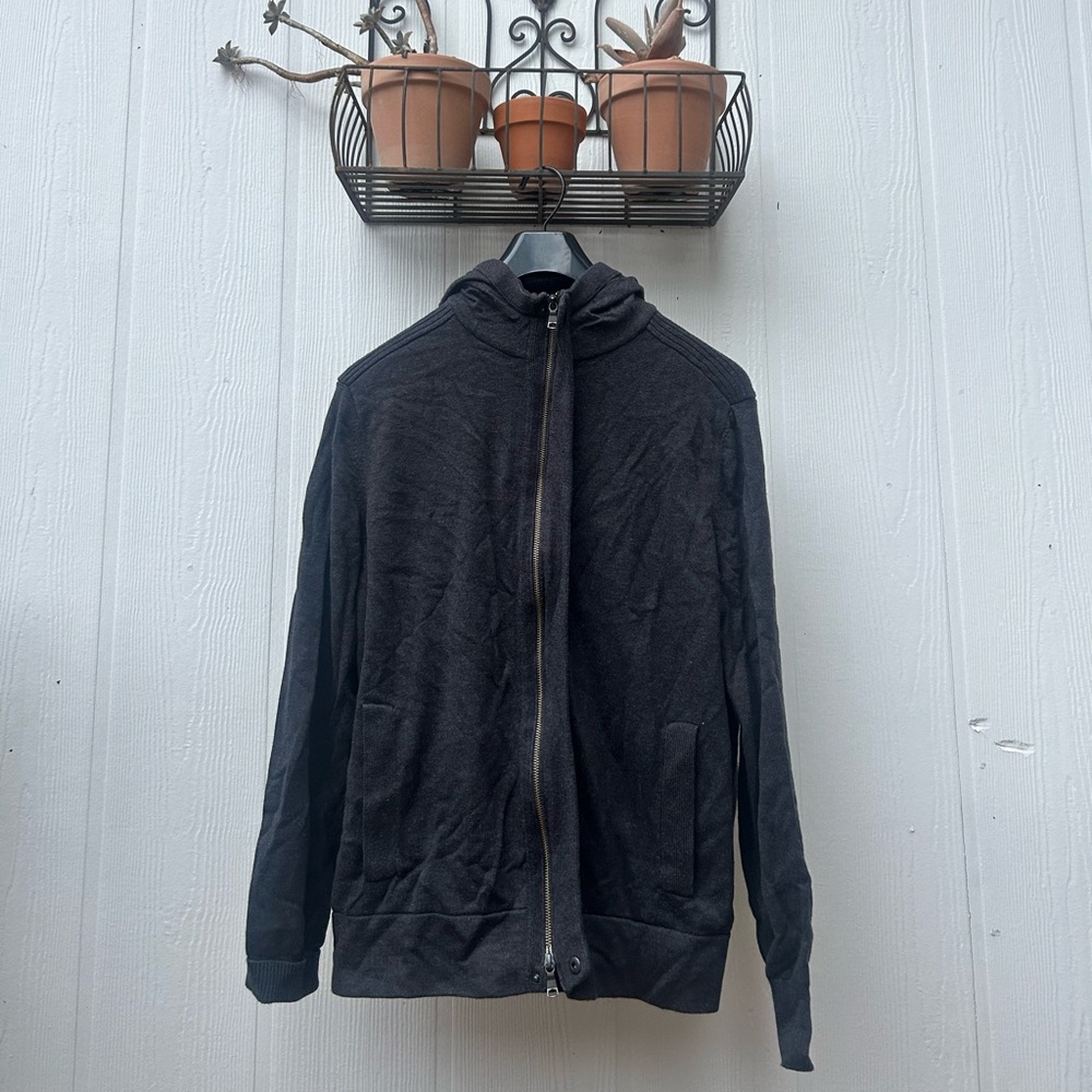 Banana Republic Charcoal Knit Sweater